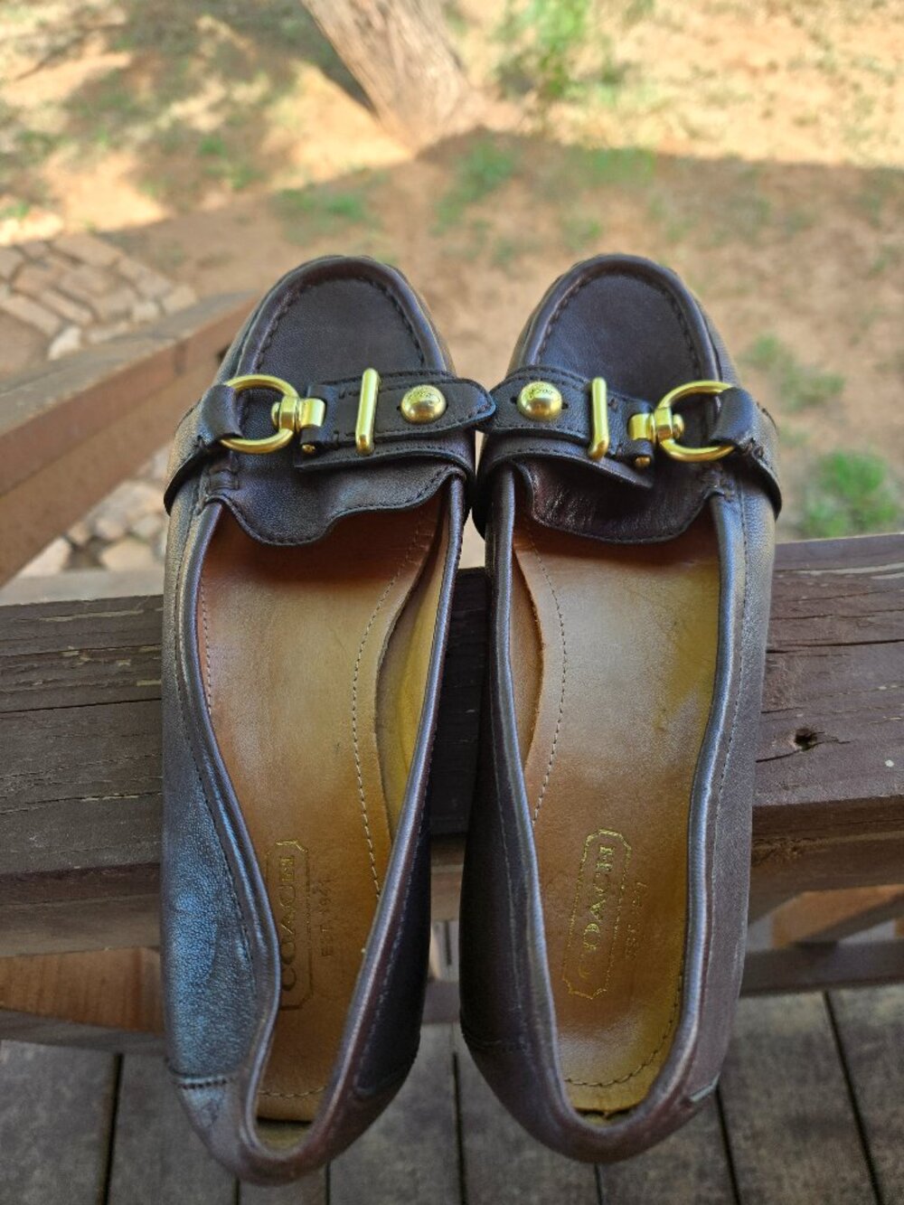 Coach loafers